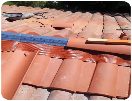 Couvreur réparation de faîtage Niort Deux-Sèvres